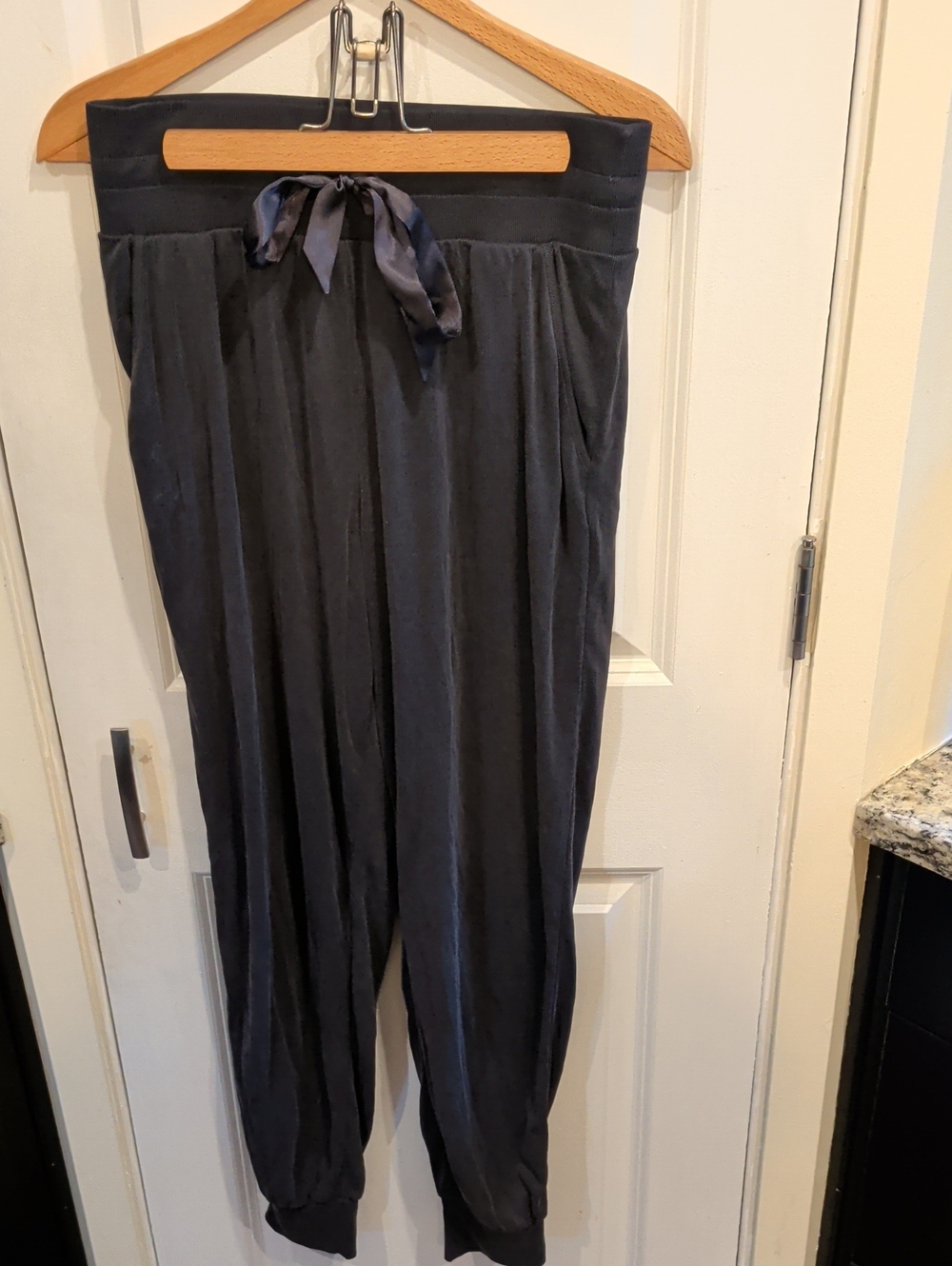Victoria's Secret Dark Gray Drawstring Jogger Lounge Pants